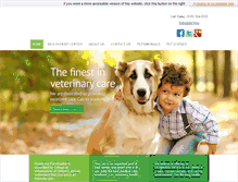 Tablet Screenshot of grandwestvet.com